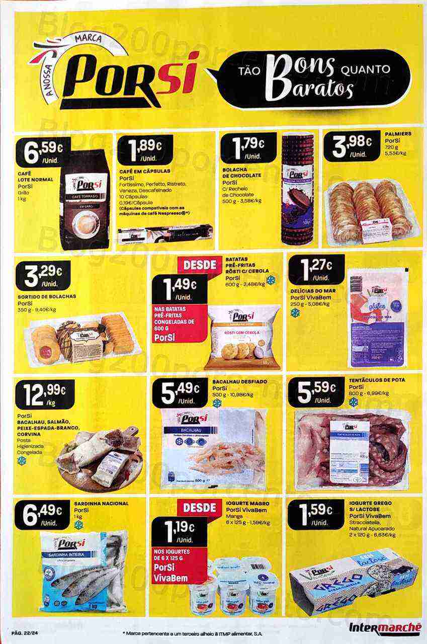 Antevisão Folheto INTERMARCHÉ Contact Promoções de 9 a 15 março