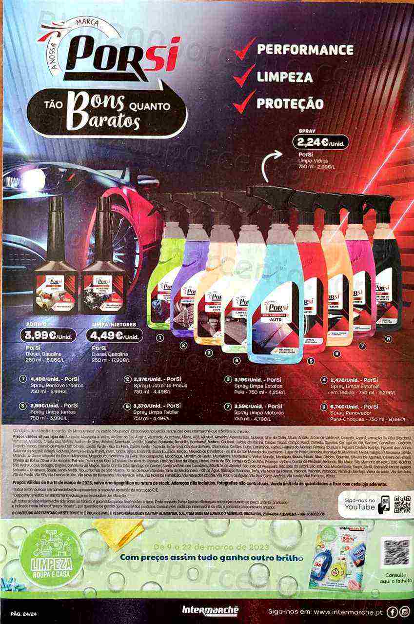 Antevisão Folheto INTERMARCHÉ Contact Promoções de 9 a 15 março