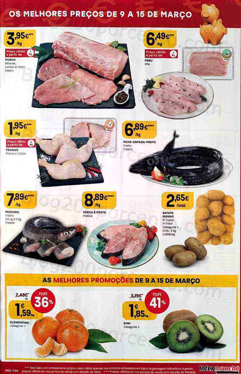 Antevisão Folheto INTERMARCHÉ Contact Promoções de 9 a 15 março