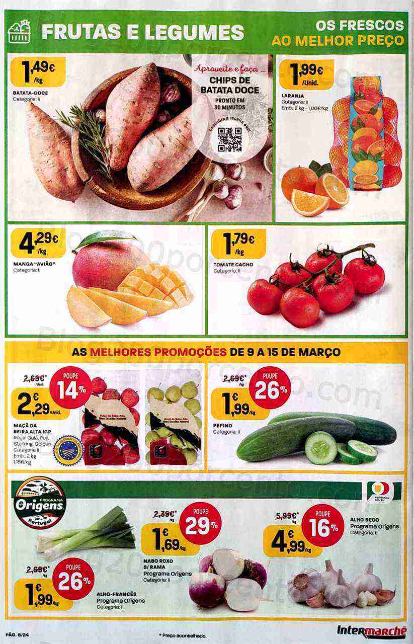 Antevisão Folheto INTERMARCHÉ Contact Promoções de 9 a 15 março