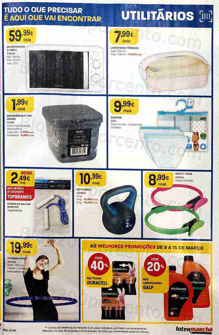 Antevisão Folheto INTERMARCHÉ Super Promoções de 9 a 15 março