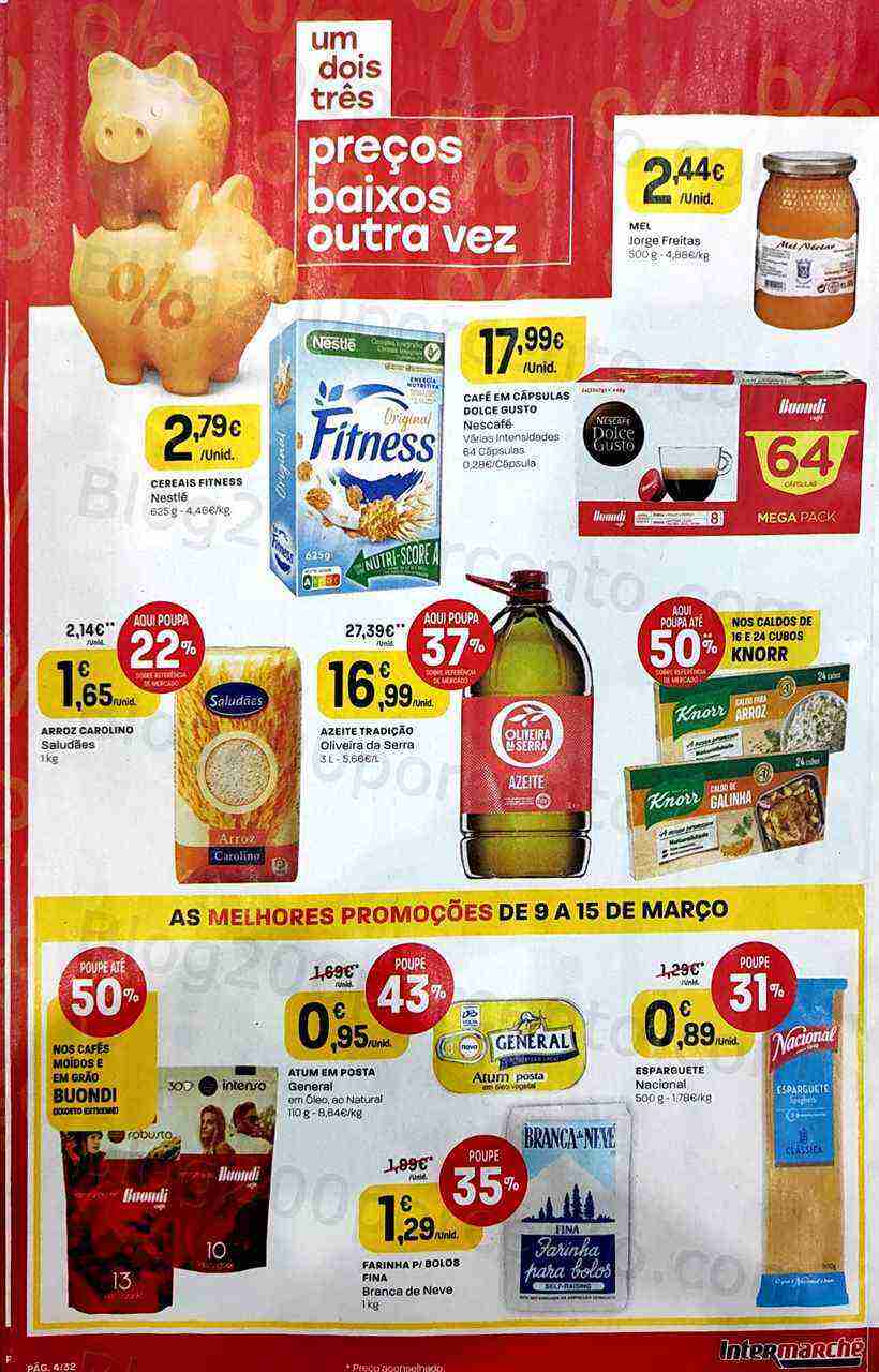 Antevisão Folheto INTERMARCHÉ Super Promoções de 9 a 15 março