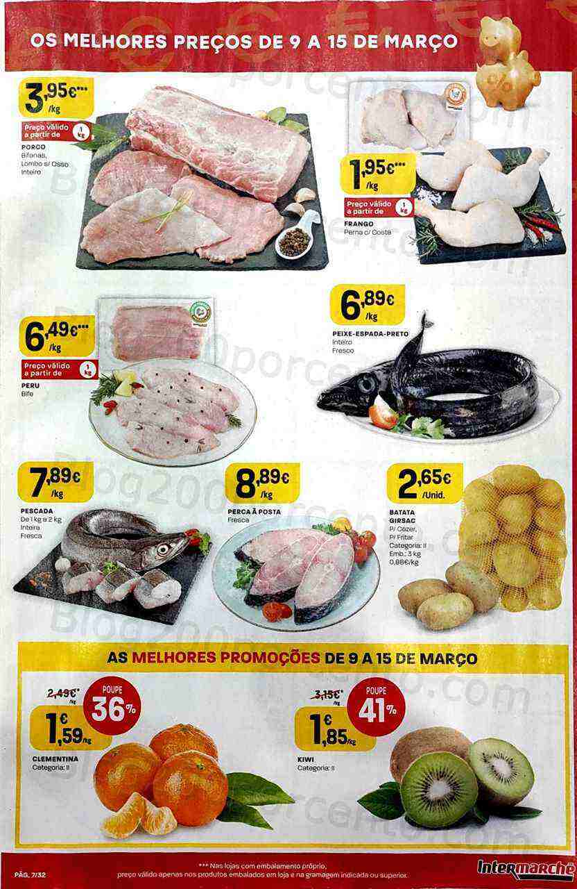 Antevisão Folheto INTERMARCHÉ Super Promoções de 9 a 15 março
