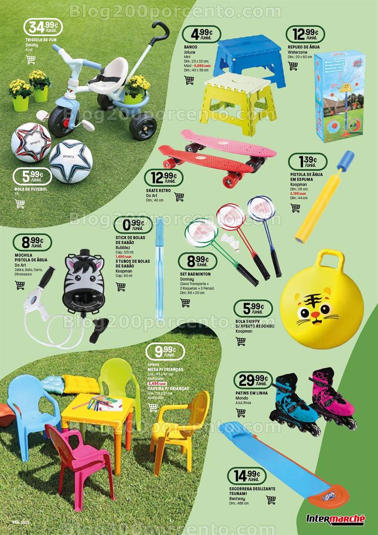 Antevisão Folheto INTERMARCHÉ Ar Livre Super Promoções de 1 maio a 11 junho