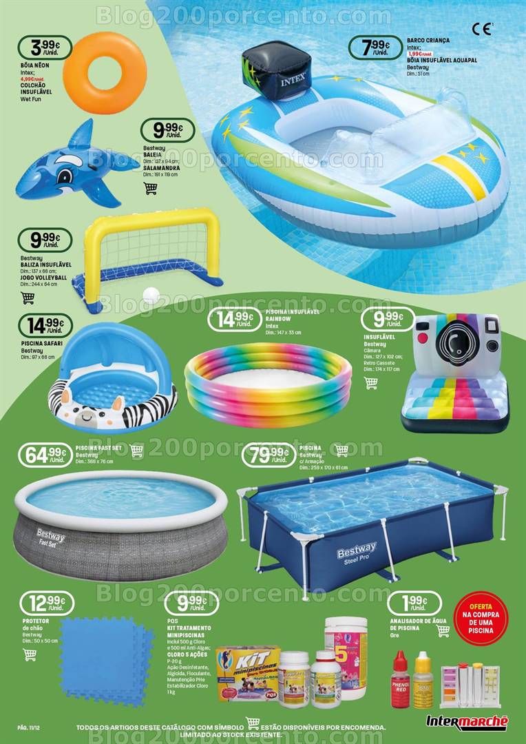 Antevisão Folheto INTERMARCHÉ Ar Livre Super Promoções de 1 maio a 11 junho