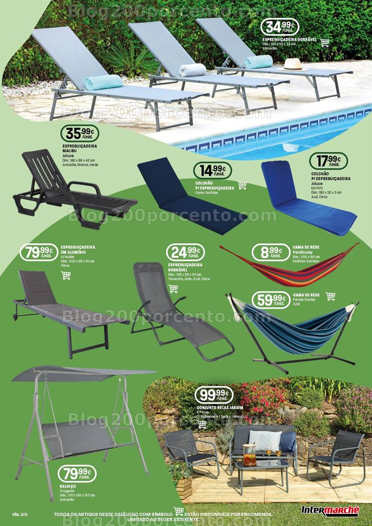 Antevisão Folheto INTERMARCHÉ Ar Livre Super Promoções de 1 maio a 11 junho