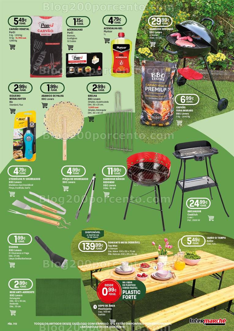 Antevisão Folheto INTERMARCHÉ Ar Livre Super Promoções de 1 maio a 11 junho