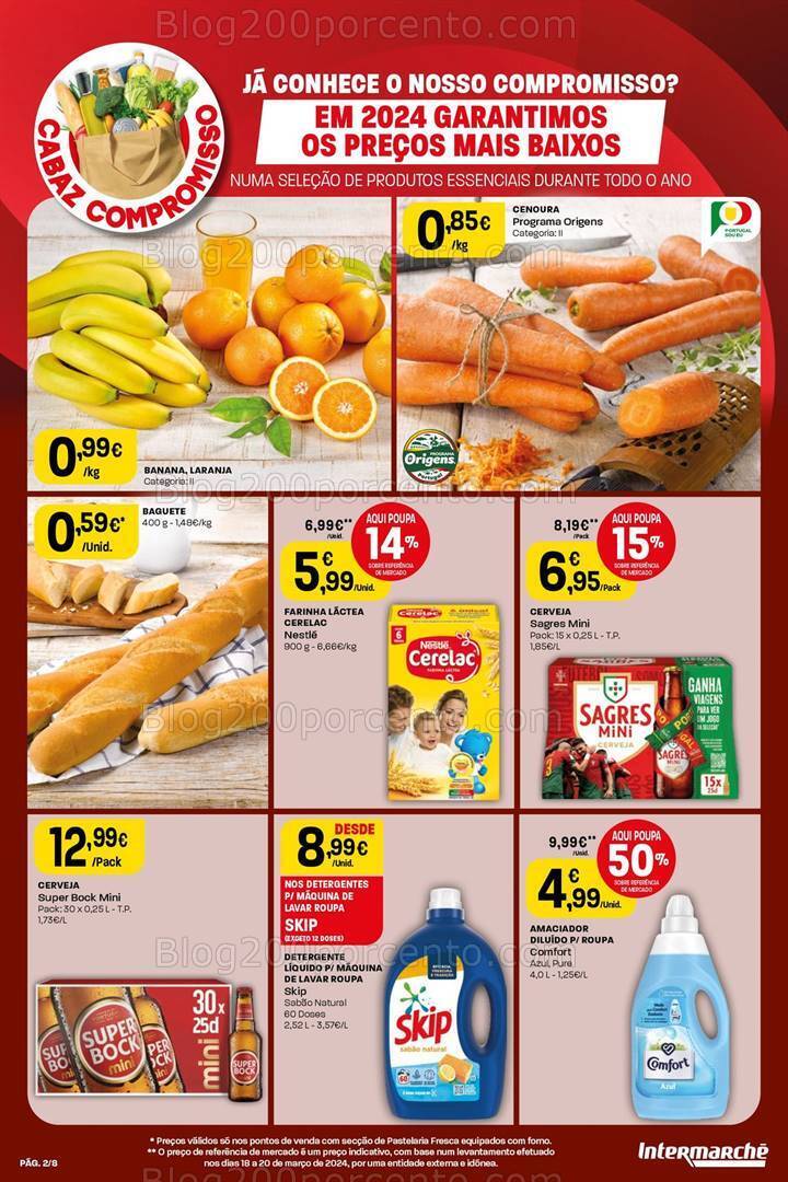 Antevisão Folheto INTERMARCHÉ Mini Promoções de 18 a 24 abril