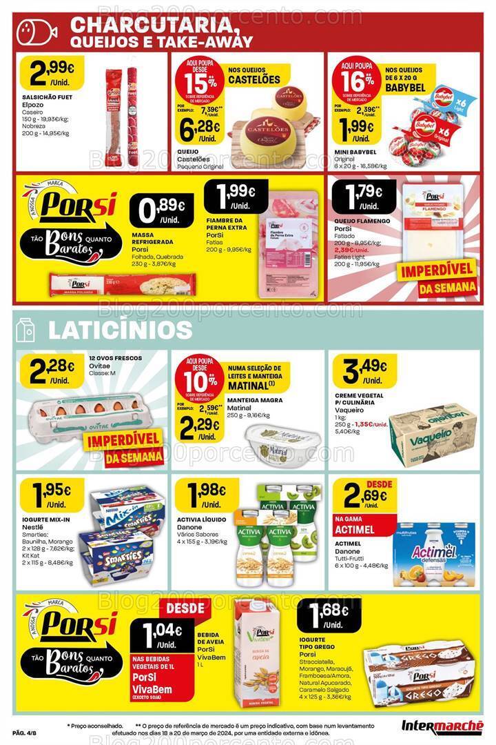 Antevisão Folheto INTERMARCHÉ Mini Promoções de 18 a 24 abril