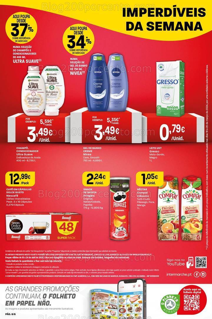 Antevisão Folheto INTERMARCHÉ Mini Promoções de 18 a 24 abril
