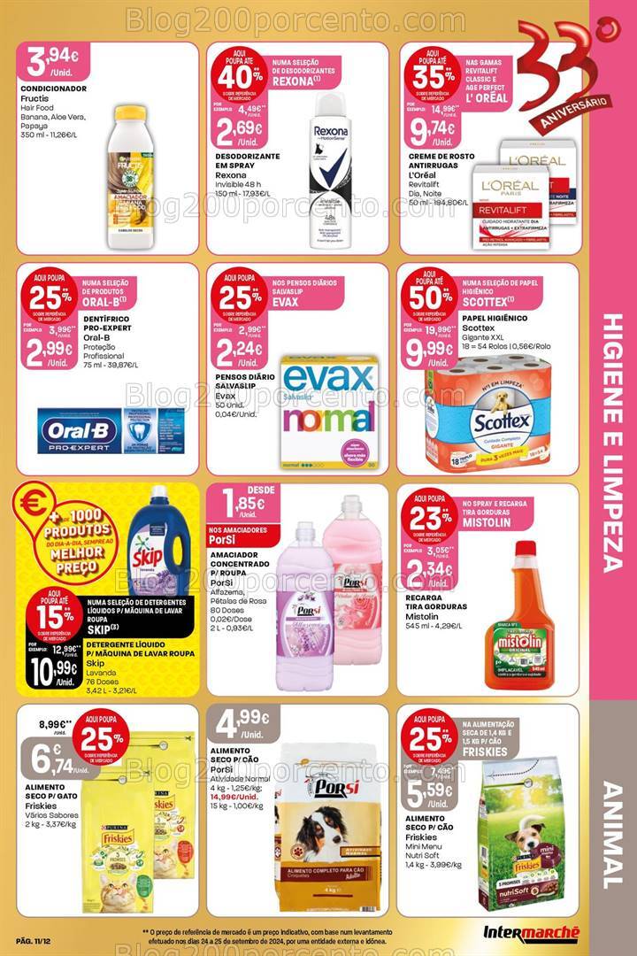 Antevisão Folheto INTERMARCHÉ Mini Promoções de 24 a 30 outubro