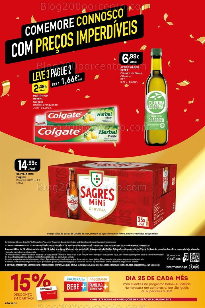 Antevisão Folheto INTERMARCHÉ Mini Promoções de 24 a 30 outubro