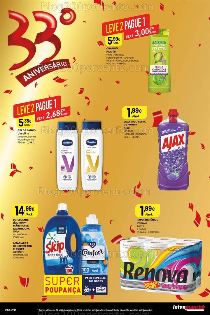 Antevisão Folheto INTERMARCHÉ Mini Promoções de 24 a 30 outubro