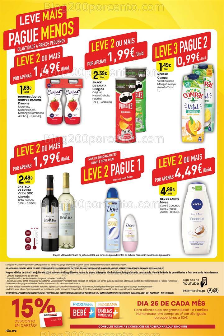 Antevisão Folheto INTERMARCHÉ Mini Promoções de 25 a 31 julho