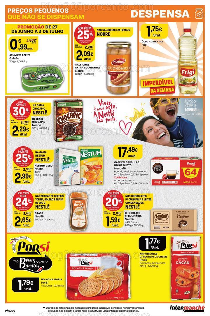 Antevisão Folheto INTERMARCHÉ Mini Promoções de 27 junho a 3 julho