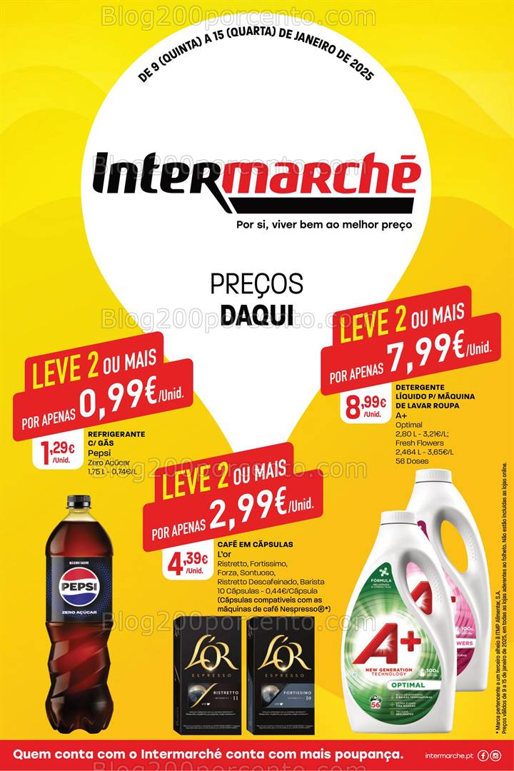 Antevisão Folheto INTERMARCHÉ Mini Promoções de 9 a 15 janeiro