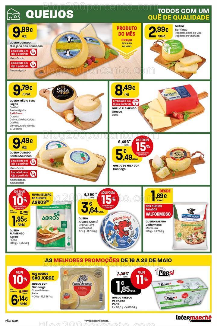 Antevisão Folheto INTERMARCHÉ Promoções de 16 a 22 maio