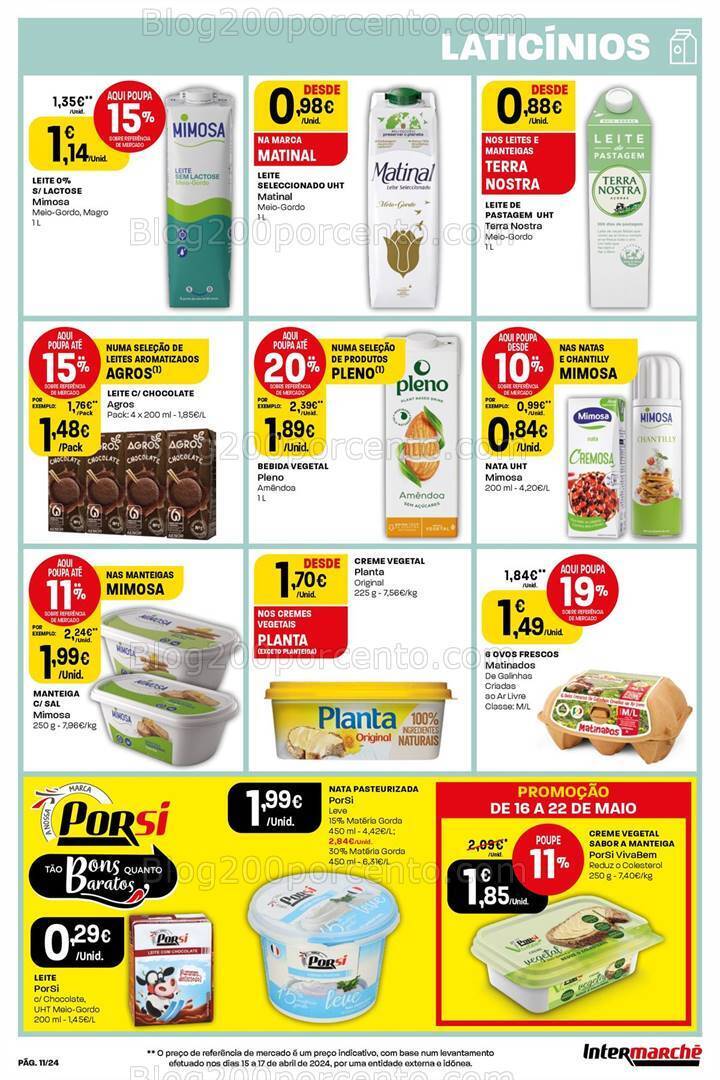 Antevisão Folheto INTERMARCHÉ Promoções de 16 a 22 maio