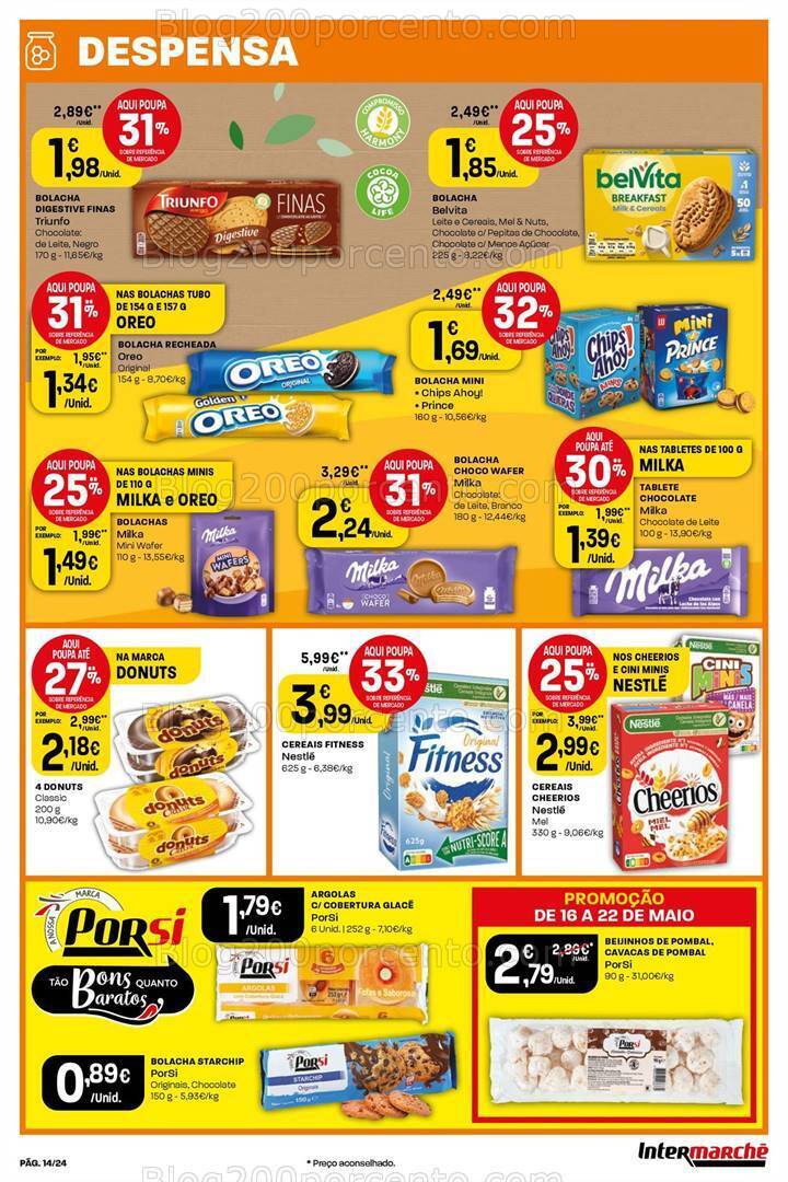 Antevisão Folheto INTERMARCHÉ Promoções de 16 a 22 maio