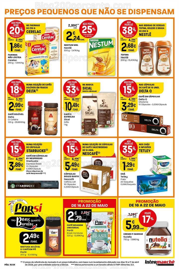 Antevisão Folheto INTERMARCHÉ Promoções de 16 a 22 maio