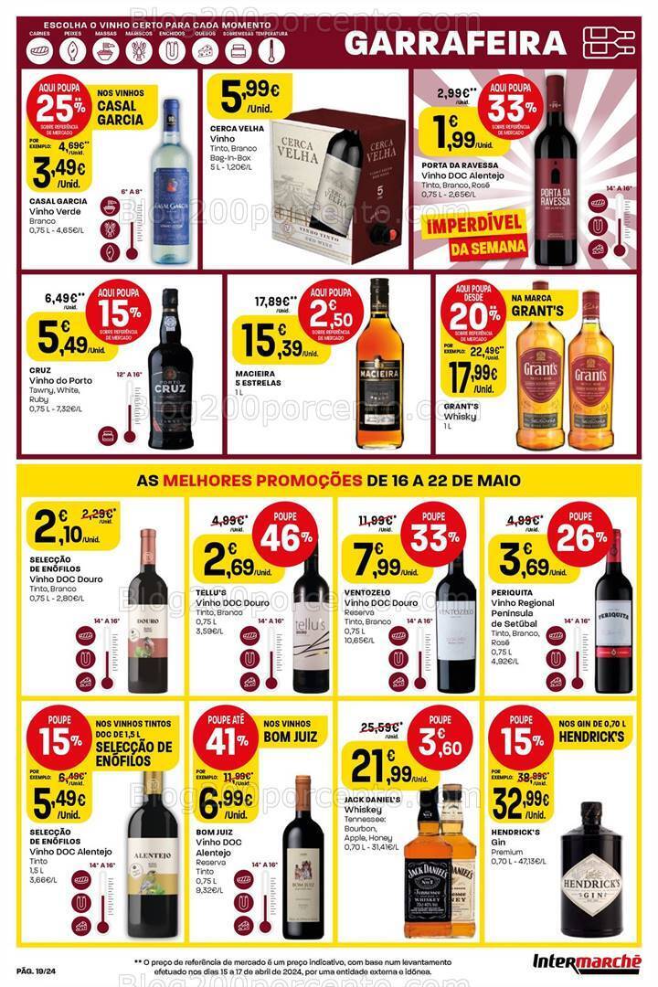Antevisão Folheto INTERMARCHÉ Promoções de 16 a 22 maio