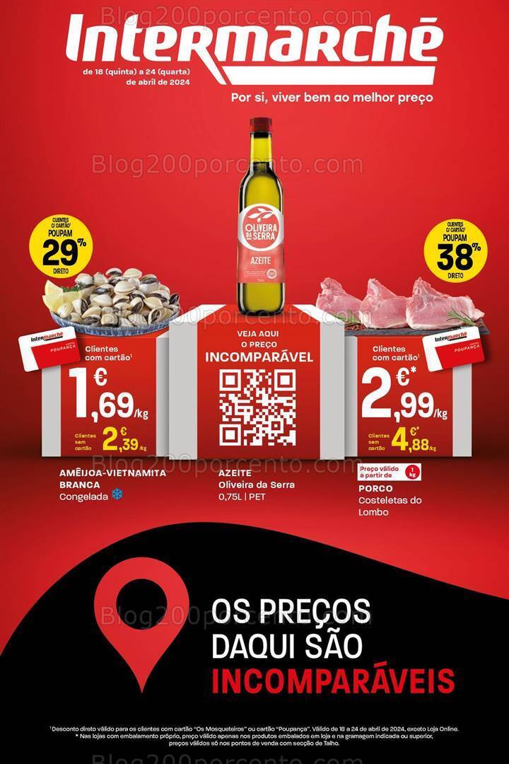Antevisão Folheto INTERMARCHÉ Promoções de 18 a 24 abril