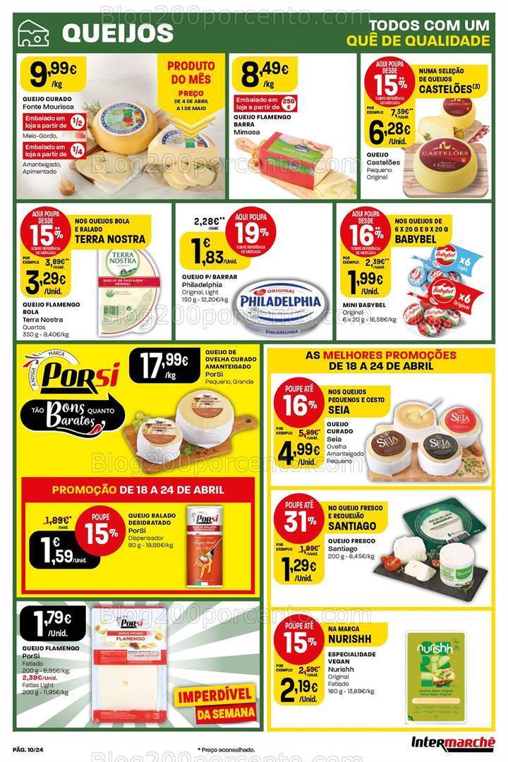 Antevisão Folheto INTERMARCHÉ Promoções de 18 a 24 abril
