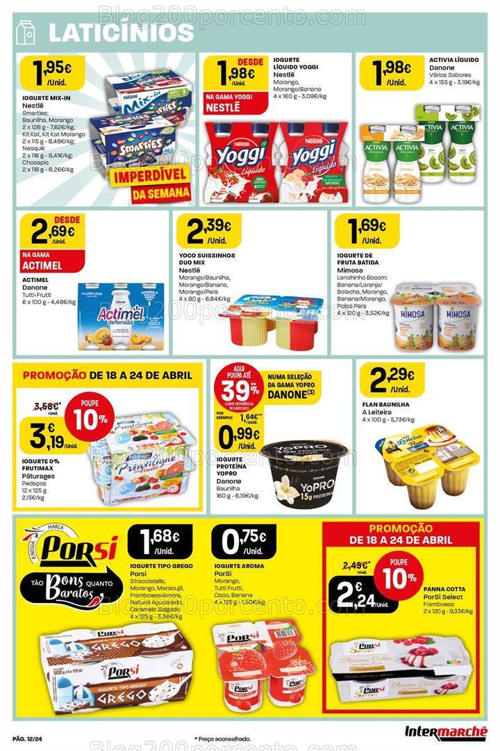 Antevisão Folheto INTERMARCHÉ Promoções de 18 a 24 abril