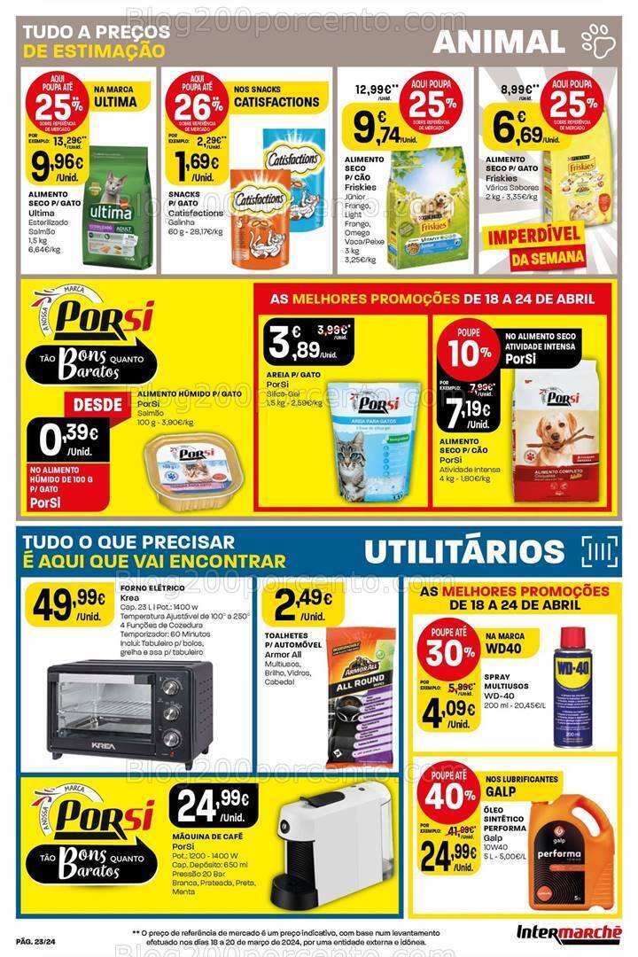 Antevisão Folheto INTERMARCHÉ Promoções de 18 a 24 abril
