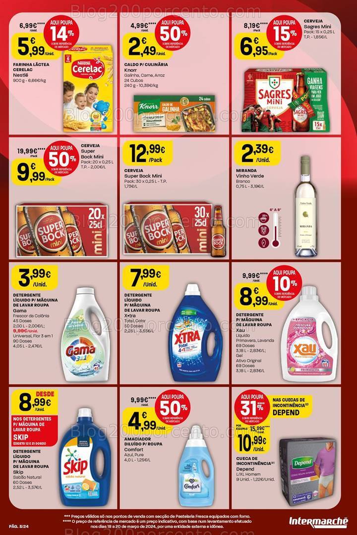 Antevisão Folheto INTERMARCHÉ Promoções de 18 a 24 abril