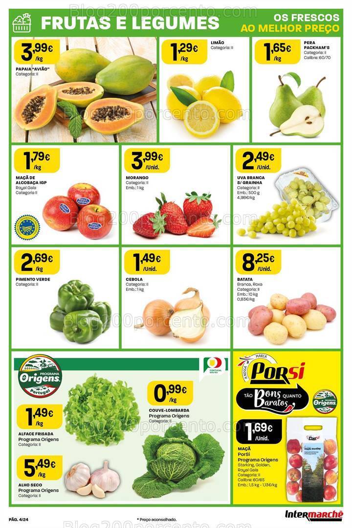 Antevisão Folheto INTERMARCHÉ Promoções de 18 a 24 abril
