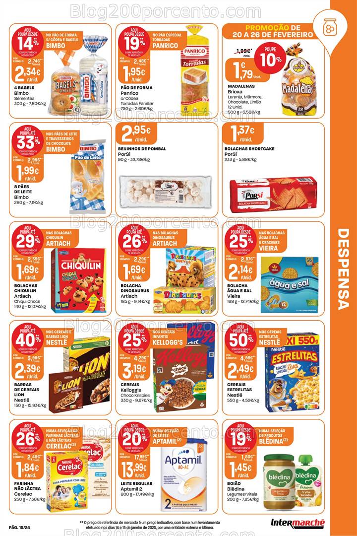 Antevisão Folheto INTERMARCHÉ Promoções de 20 a 26 fevereiro