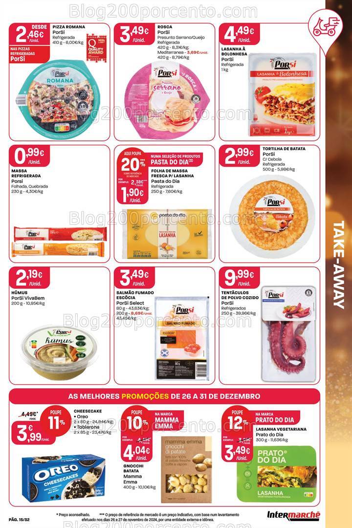 Antevisão Folheto INTERMARCHÉ Super Promoções de 26 a 31 dezembro
