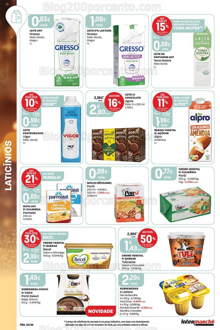 Antevisão Folheto INTERMARCHÉ Super Promoções de 26 a 31 dezembro