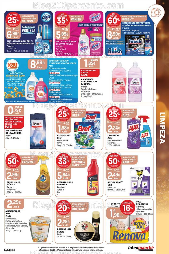 Antevisão Folheto INTERMARCHÉ Super Promoções de 26 a 31 dezembro