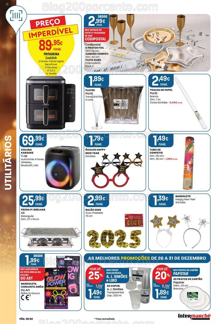 Antevisão Folheto INTERMARCHÉ Super Promoções de 26 a 31 dezembro