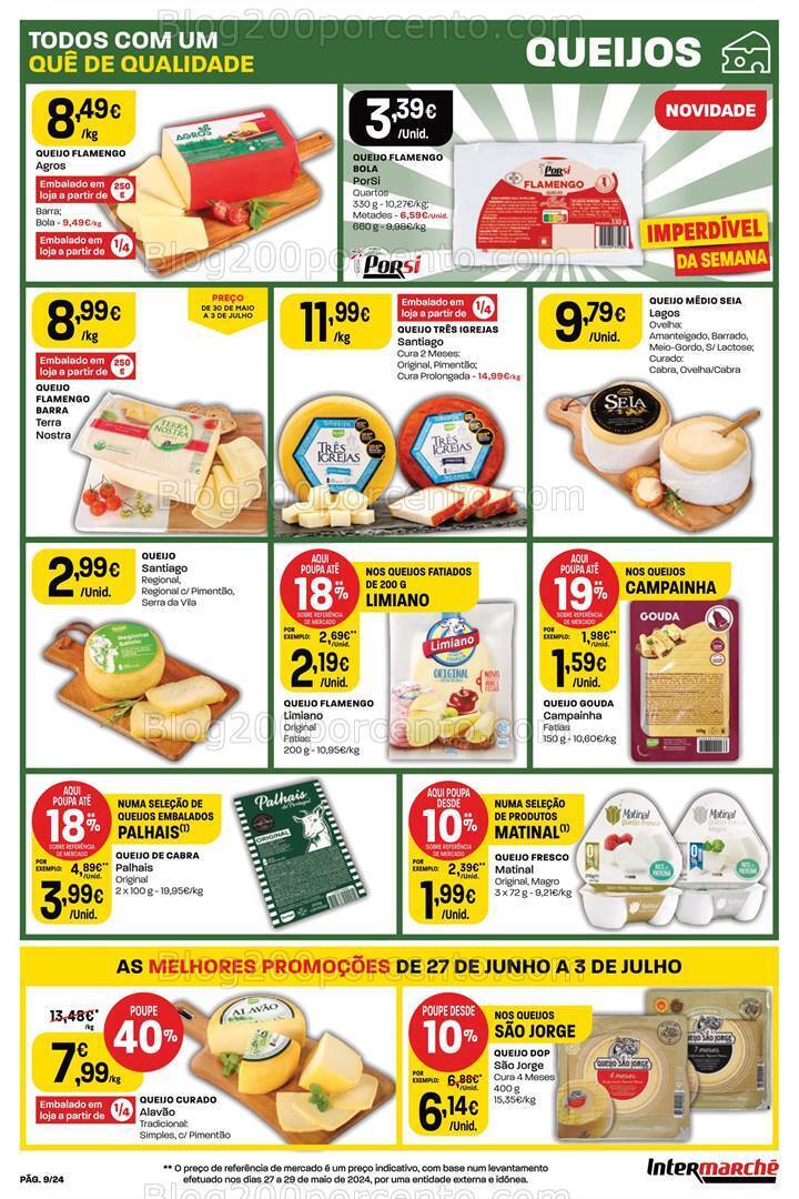 Antevisão Folheto INTERMARCHÉ Promoções de 27 junho a 3 julho