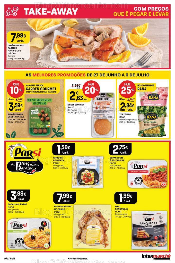 Antevisão Folheto INTERMARCHÉ Promoções de 27 junho a 3 julho