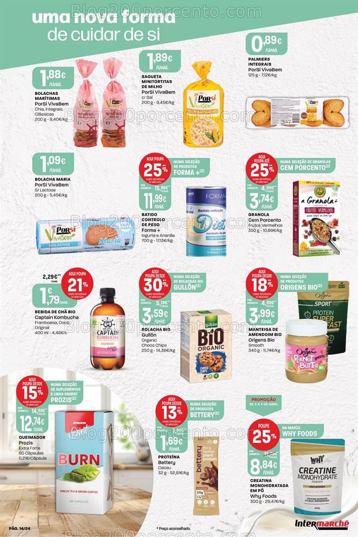 Antevisão Folheto INTERMARCHÉ Super Promoções de 3 a 9 abril