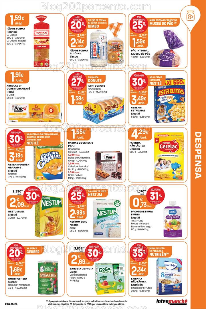 Antevisão Folheto INTERMARCHÉ Super Promoções de 3 a 9 abril