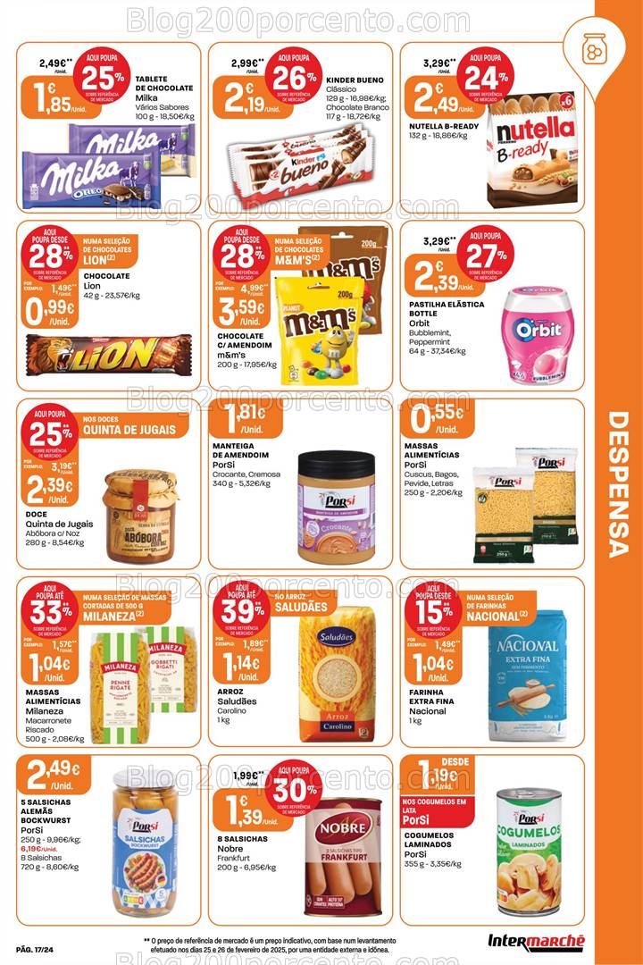 Antevisão Folheto INTERMARCHÉ Super Promoções de 3 a 9 abril