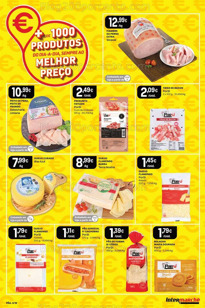 Antevisão Folheto INTERMARCHÉ Extra Promoções de 3 agosto a 6 setembro
