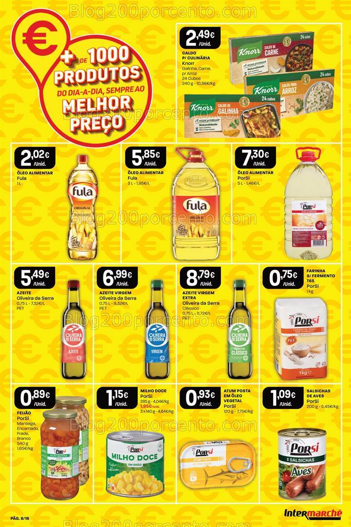 Antevisão Folheto INTERMARCHÉ Extra Promoções de 3 agosto a 6 setembro