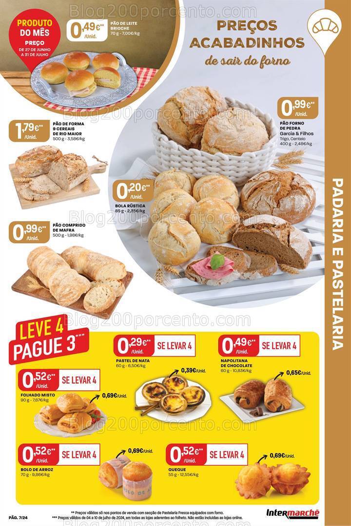 Antevisão Folheto INTERMARCHÉ Promoções de 4 a 10 julho