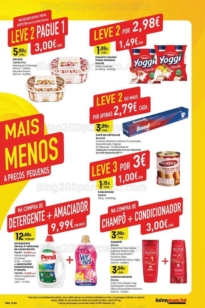 Antevisão Folheto INTERMARCHÉ Promoções de 4 a 10 julho