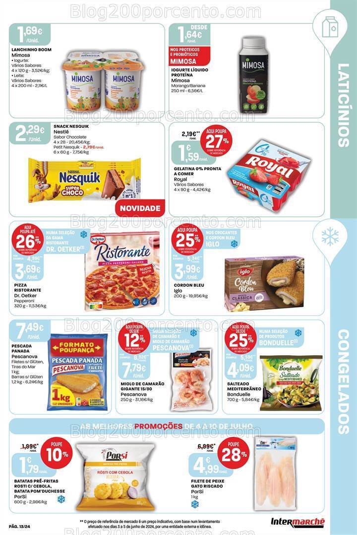 Antevisão Folheto INTERMARCHÉ Promoções de 4 a 10 julho