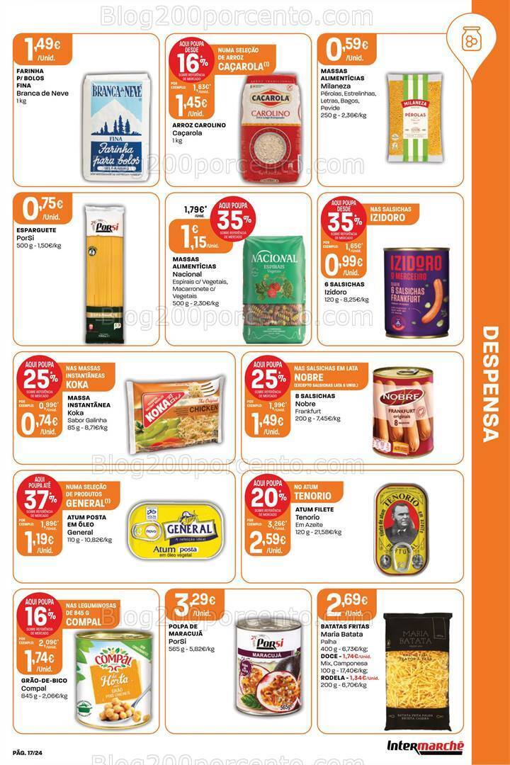 Antevisão Folheto INTERMARCHÉ Promoções de 4 a 10 julho