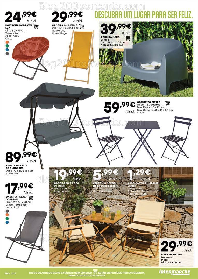 Antevisão Folheto INTERMARCHÉ Ar Livre Promoções de 2 maio a 12 junho