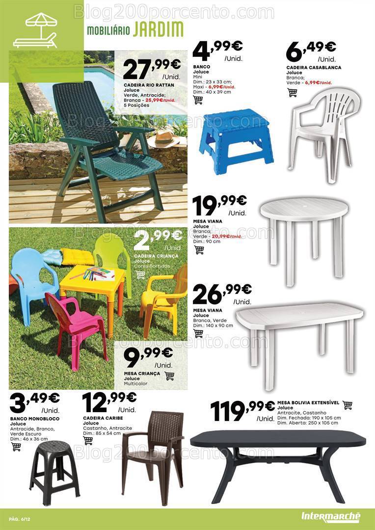 Antevisão Folheto INTERMARCHÉ Ar Livre Promoções de 2 maio a 12 junho