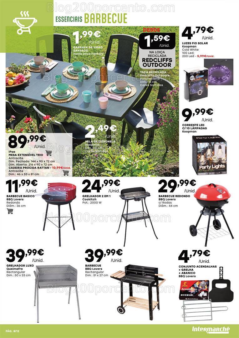 Antevisão Folheto INTERMARCHÉ Ar Livre Promoções de 2 maio a 12 junho